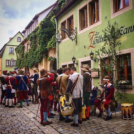 Ferienwohnungen zur Silbernen Kanne Rothenburg ob der Tauber Exterior foto