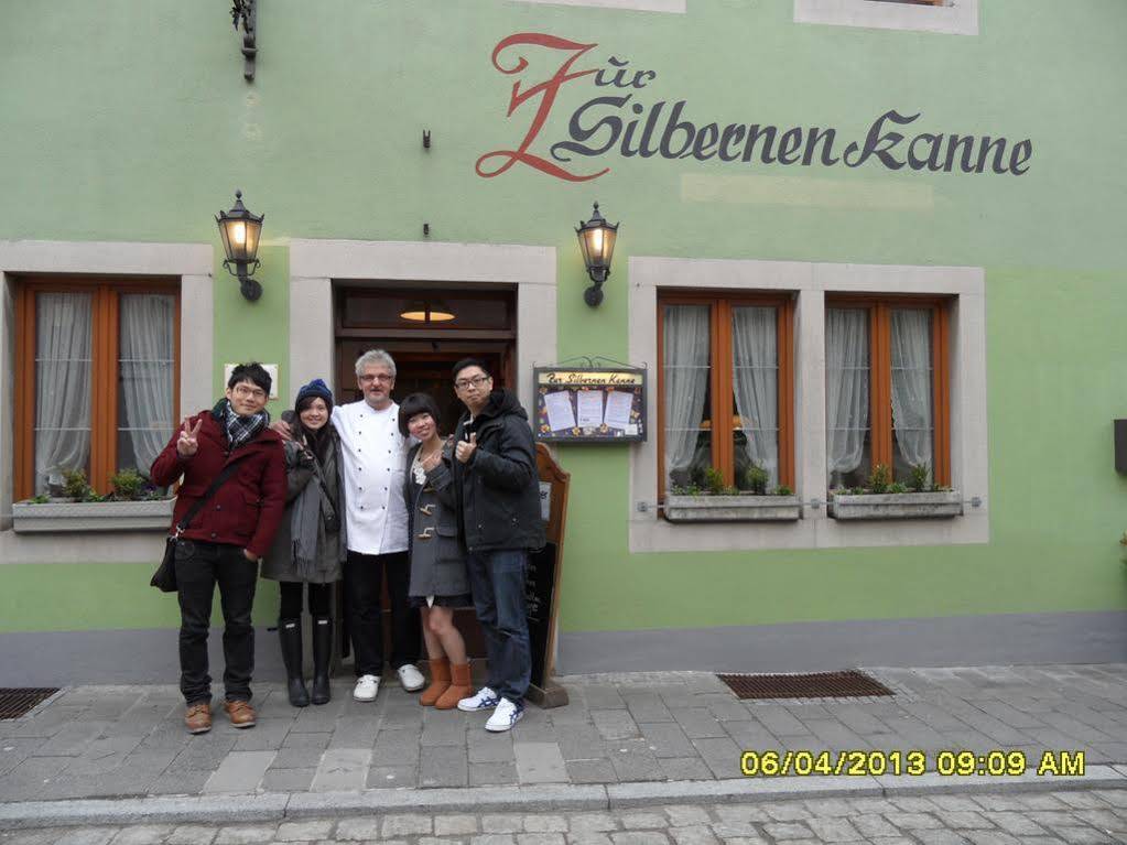 Ferienwohnungen zur Silbernen Kanne Rothenburg ob der Tauber Exterior foto